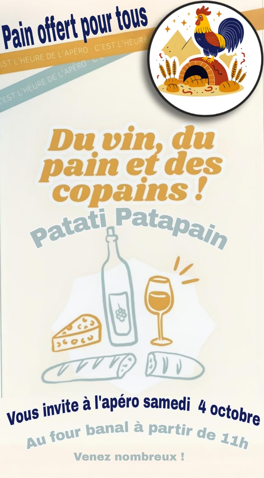 Affiche apero patati